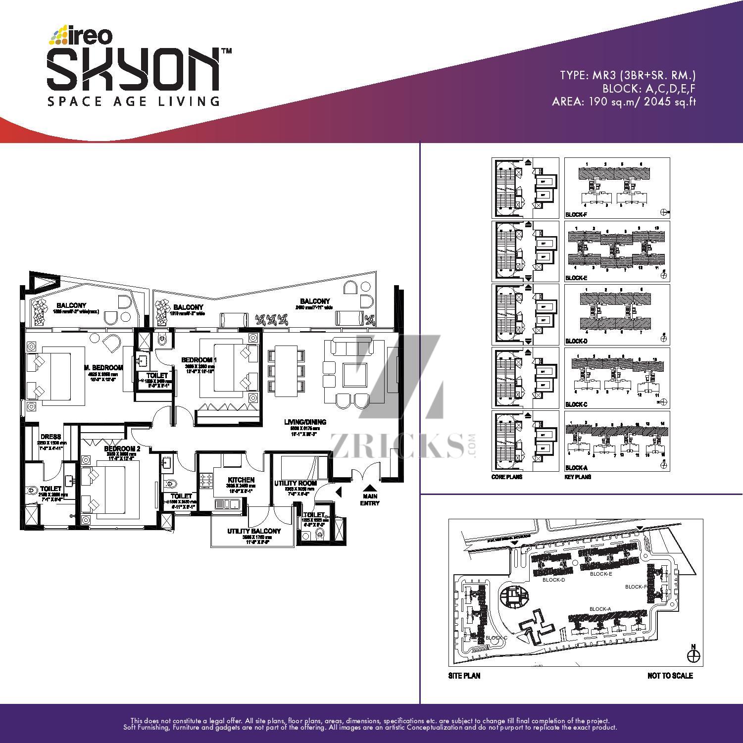Ireo Skyon Floor Plan