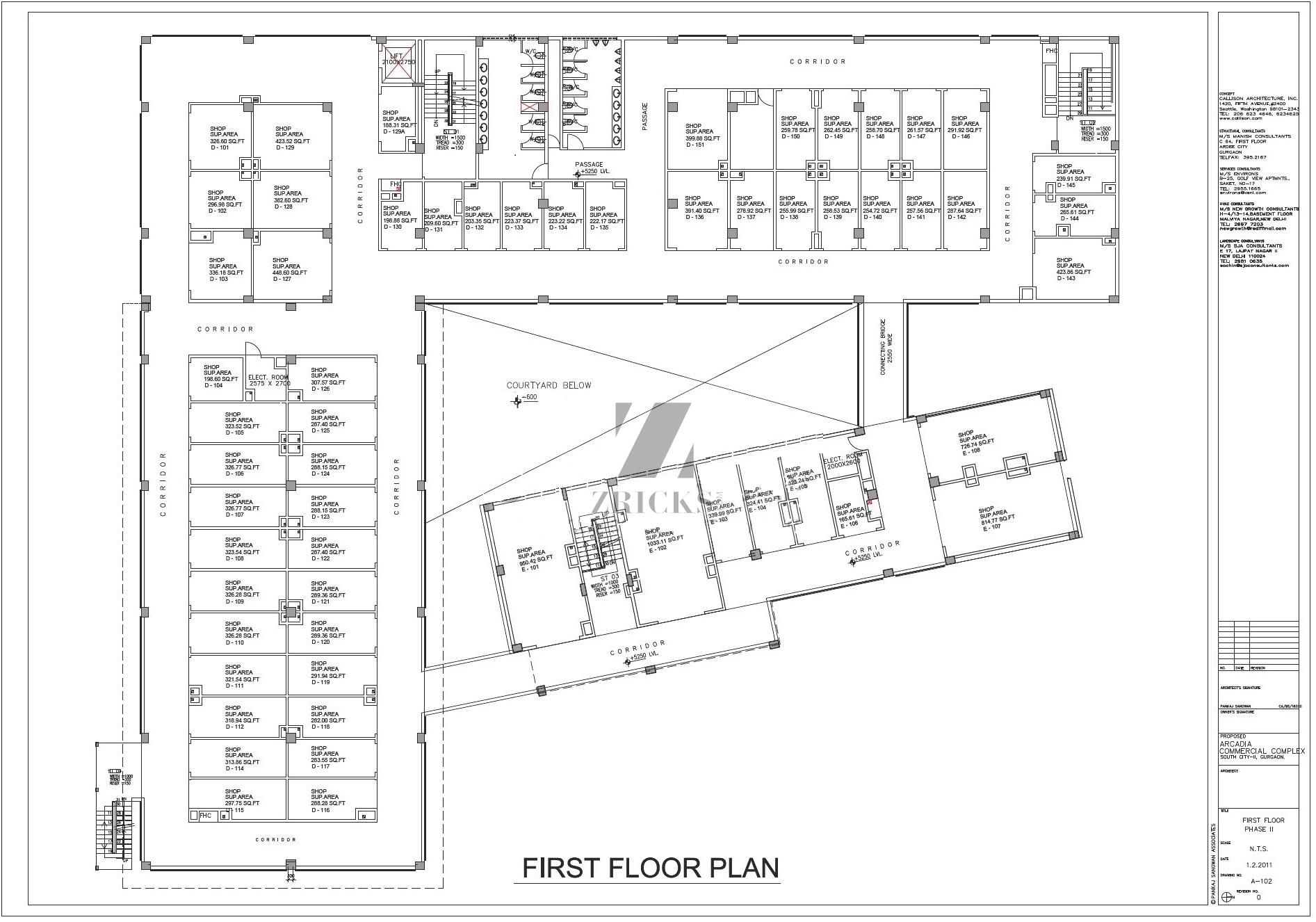 Unitech Arcadia 2 Floor Plan