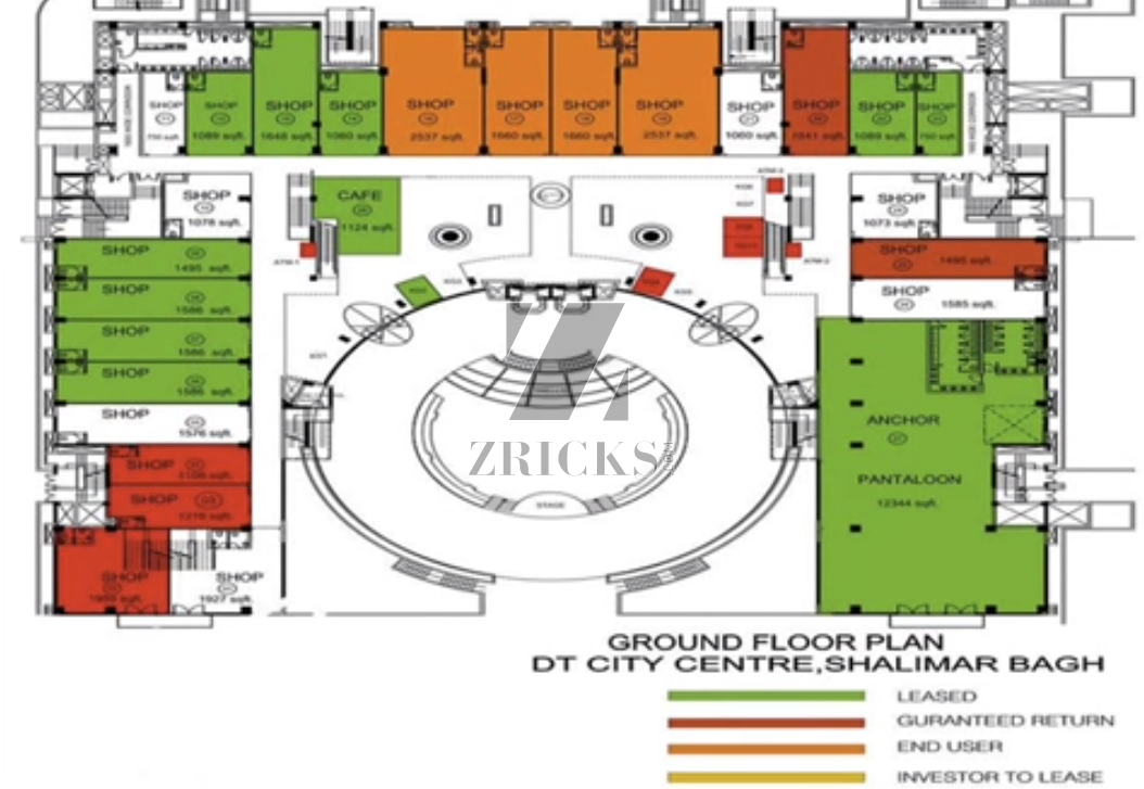 DLF City Centre Floor Plan