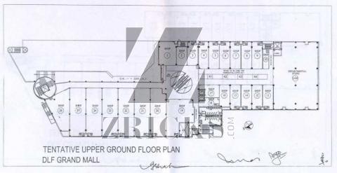 DLF Grand Mall Floor Plan