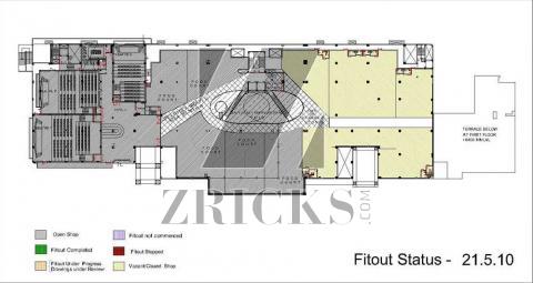 DLF DT Mega Mall Floor Plan