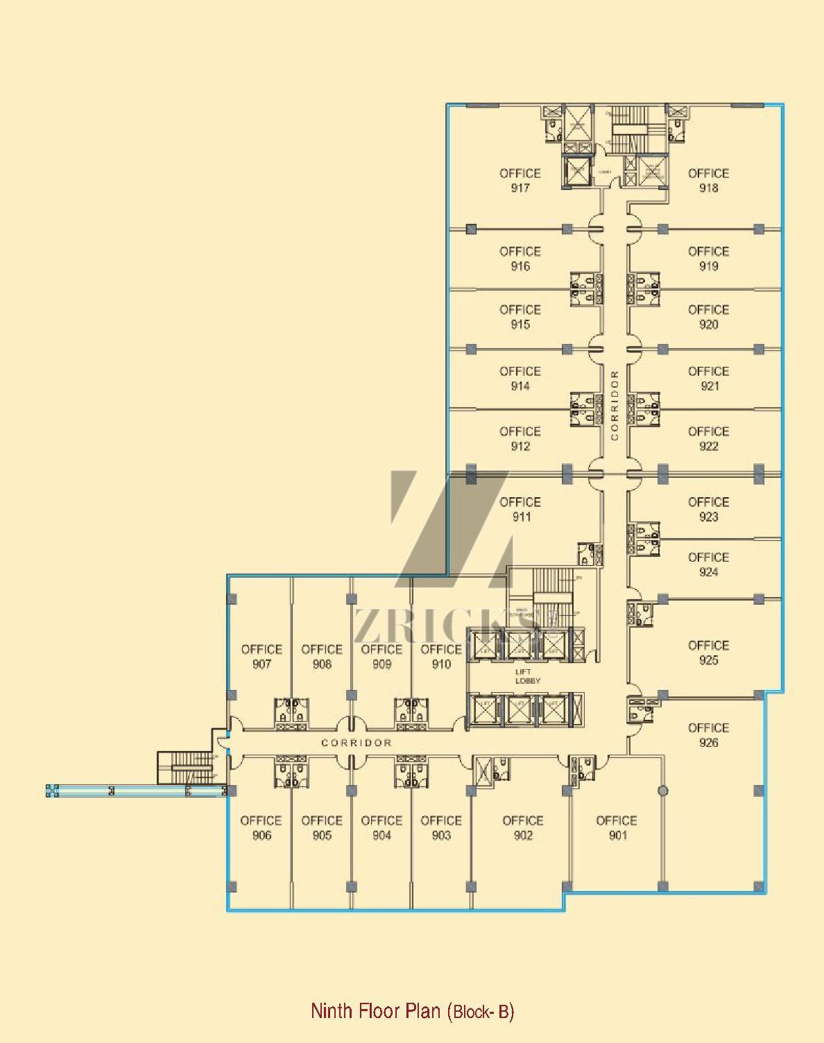 DLF Towers Floor Plan