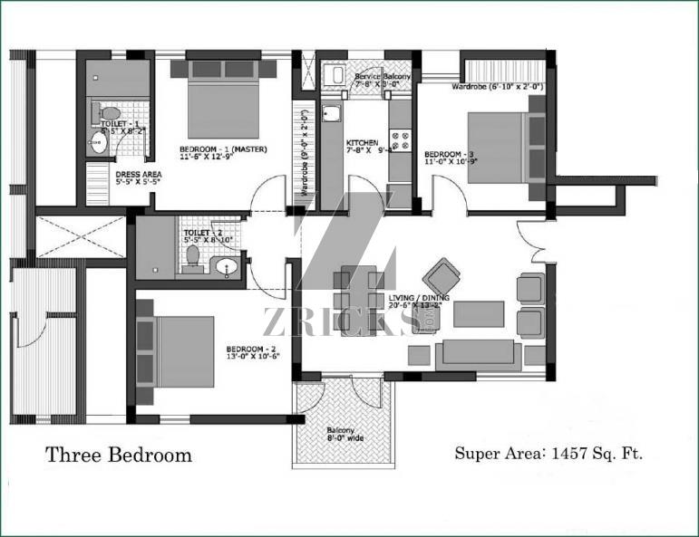 Vatika City Homes Floor Plan