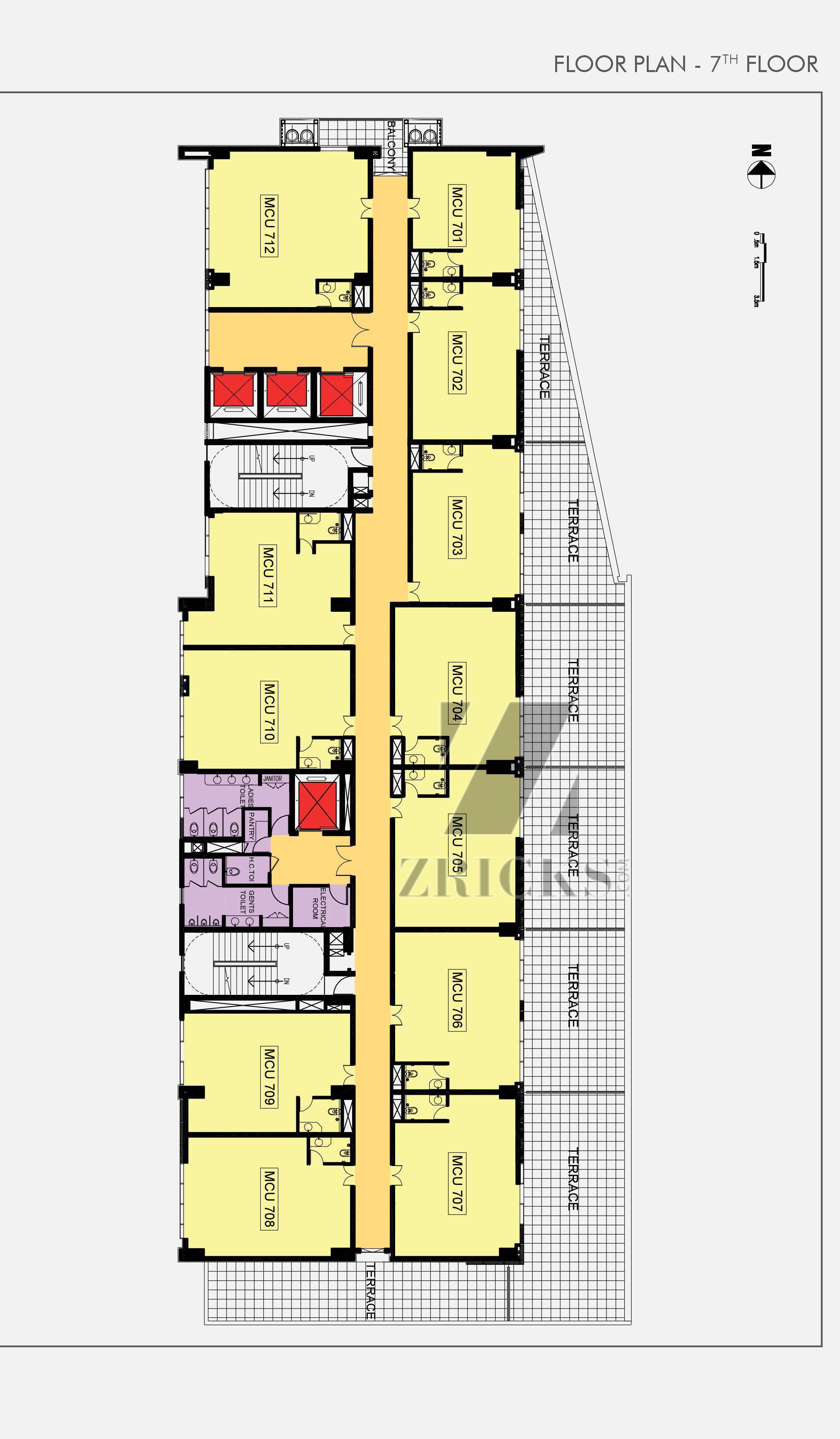 M3M Cosmoplus Floor Plan