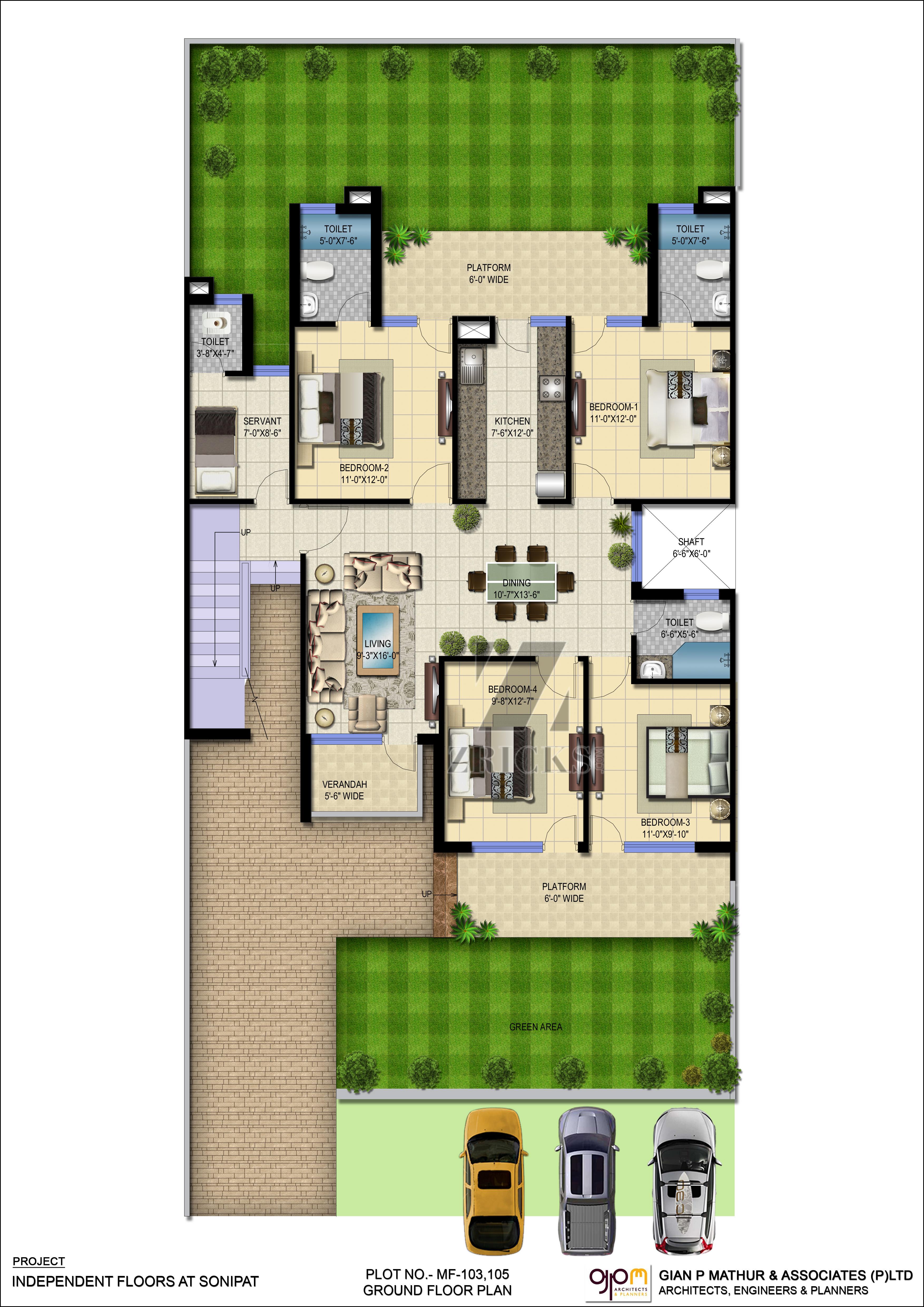 Mapsko City Homes Floor Plan