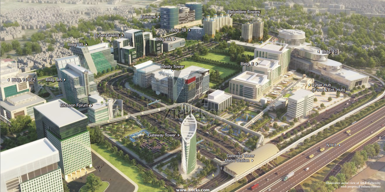 DLF Infinity Tower Banner