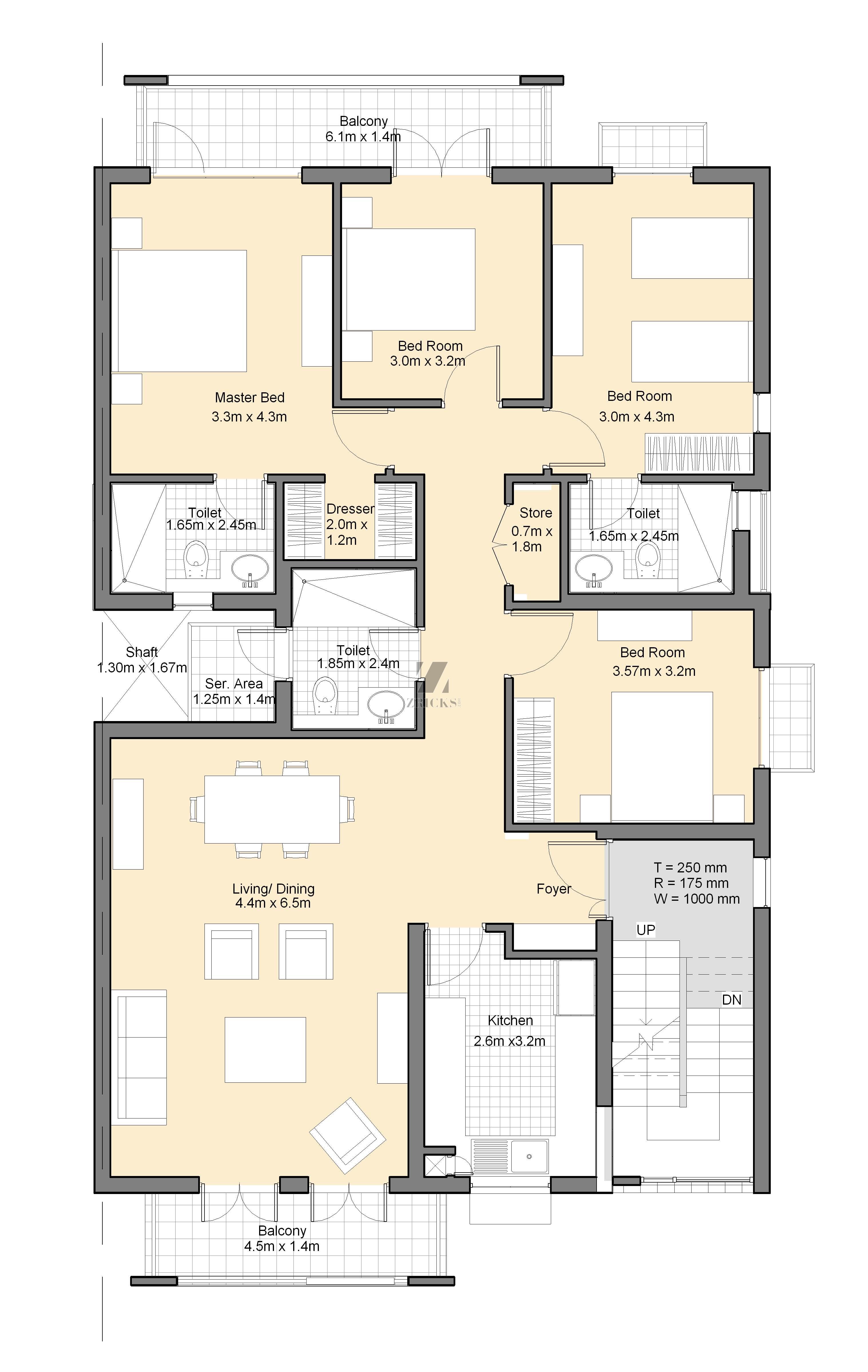 Vatika Premium Floors Floor Plan