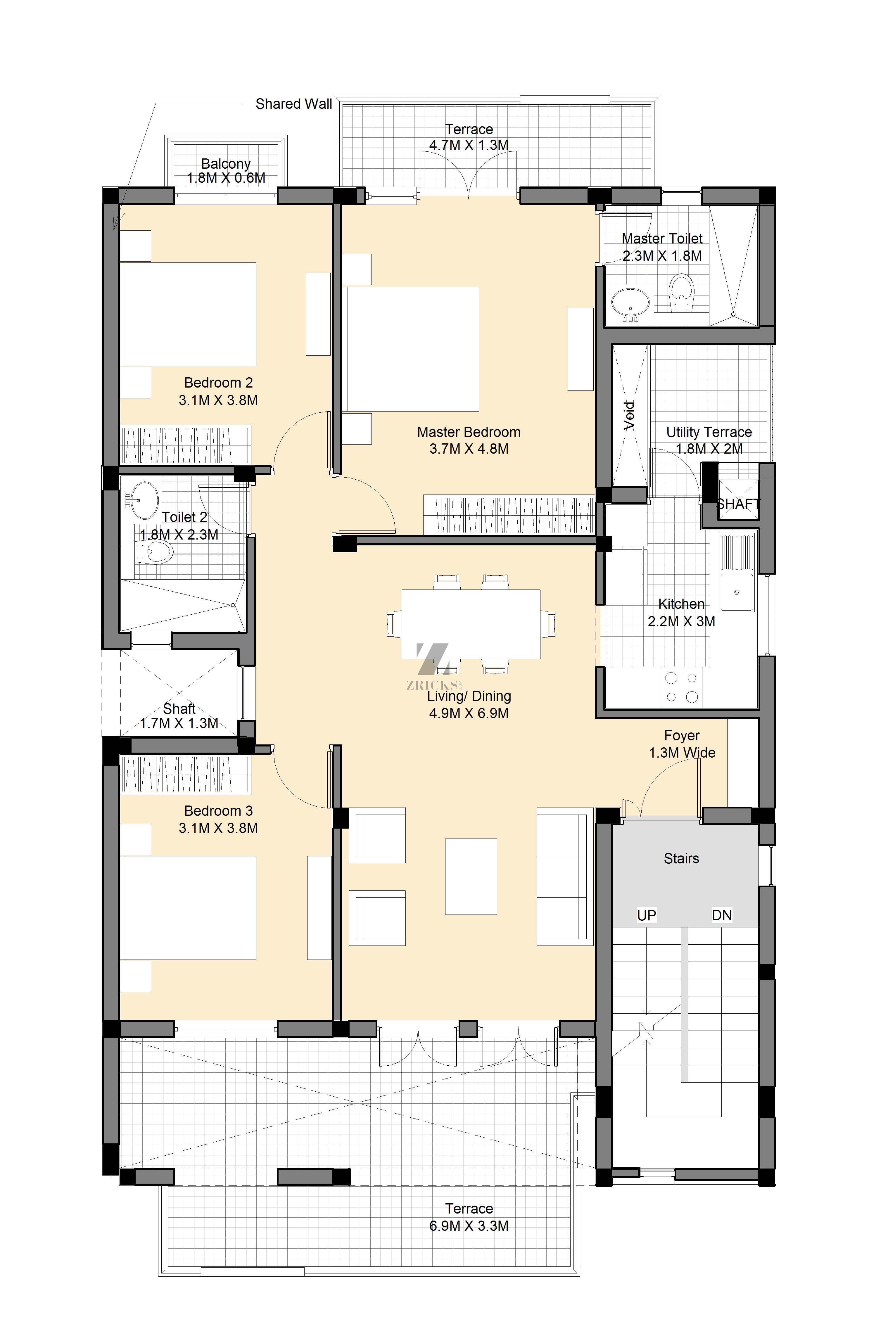 Vatika Premium Floors Floor Plan