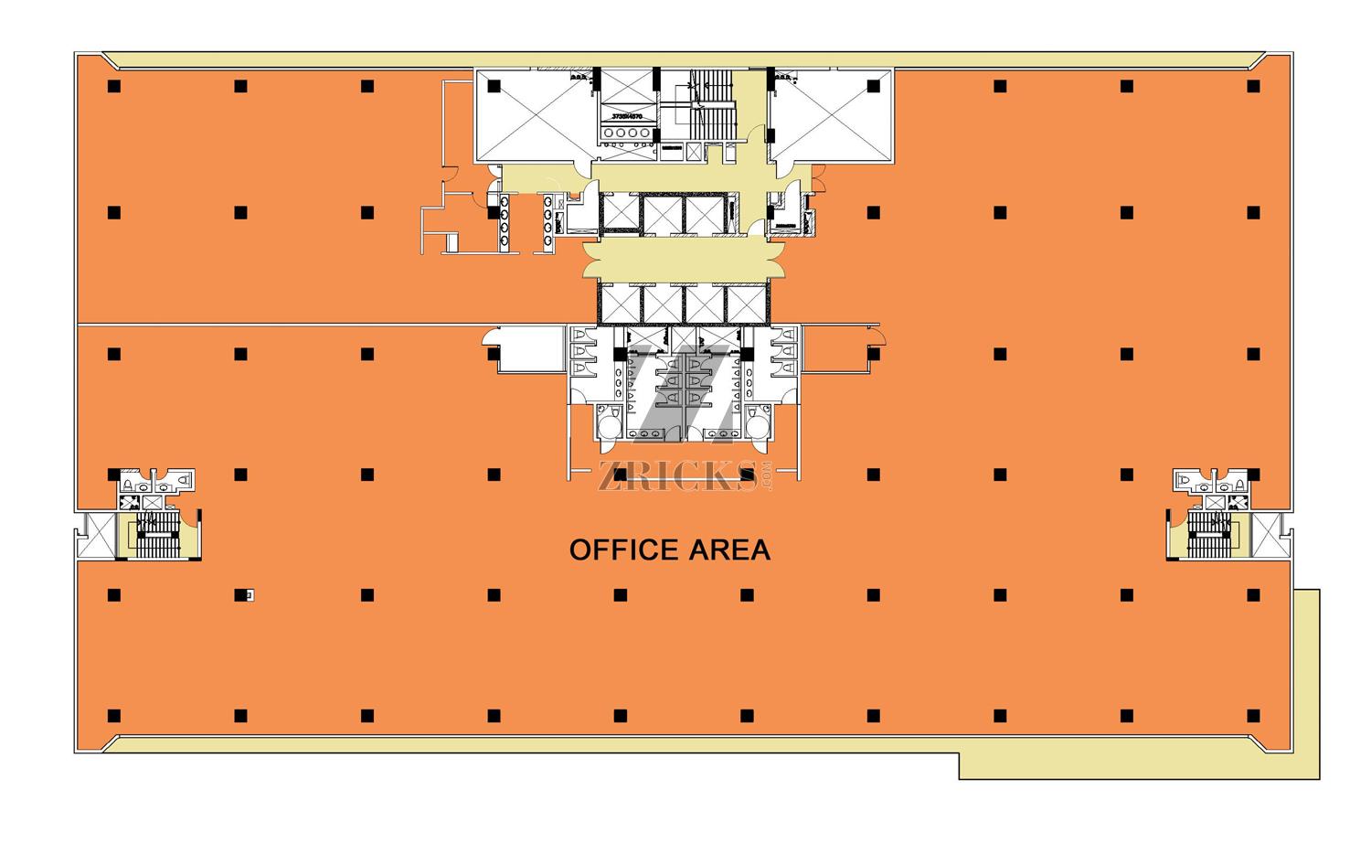 DLF Building 7A 7B Floor Plan
