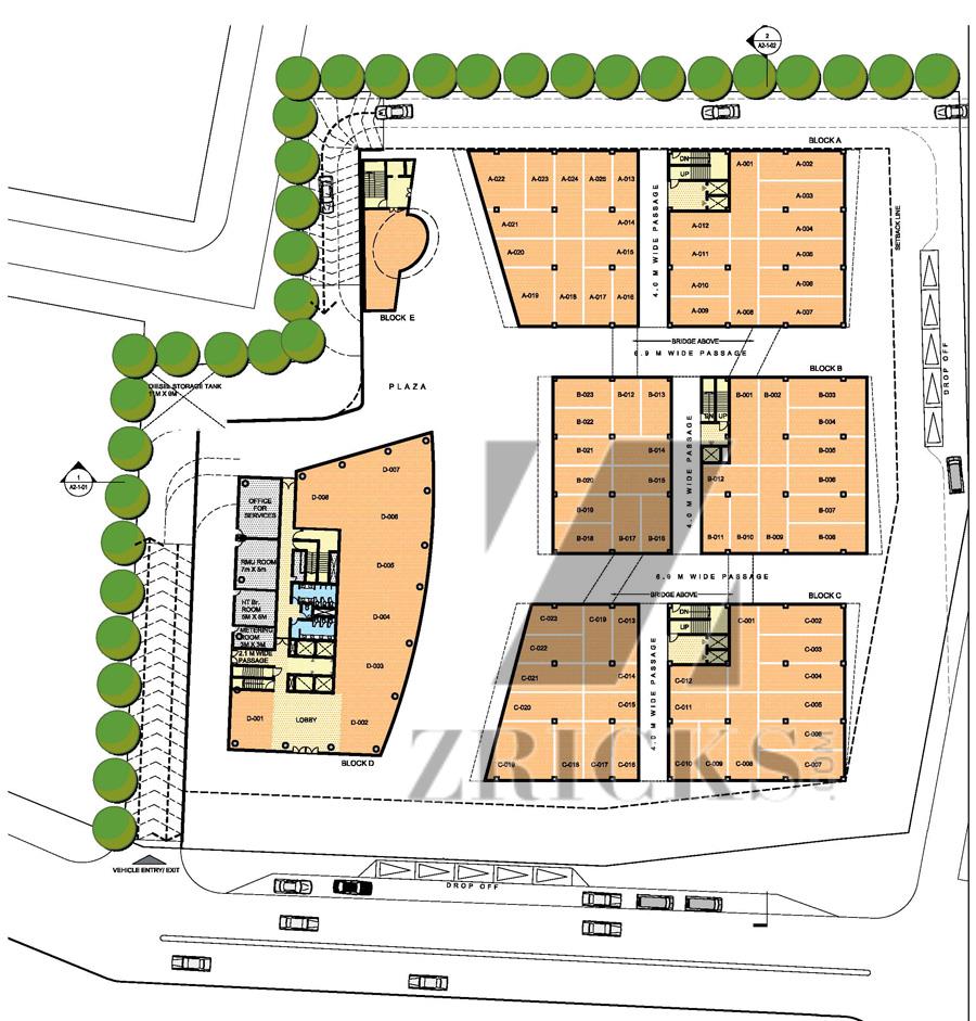 Vatika Town Square 1 Floor Plan