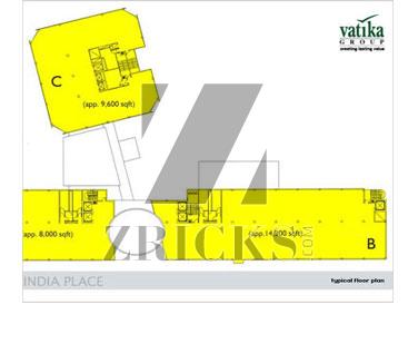 Vatika First India Place Floor Plan