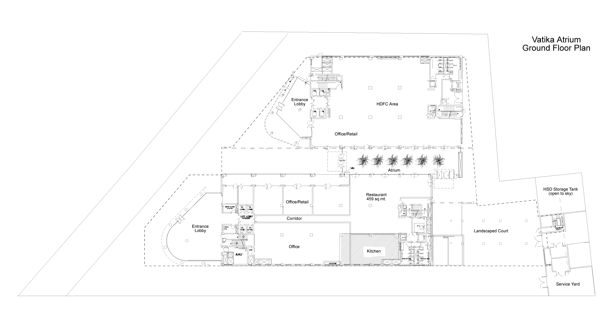 Vatika Atrium Floor Plan