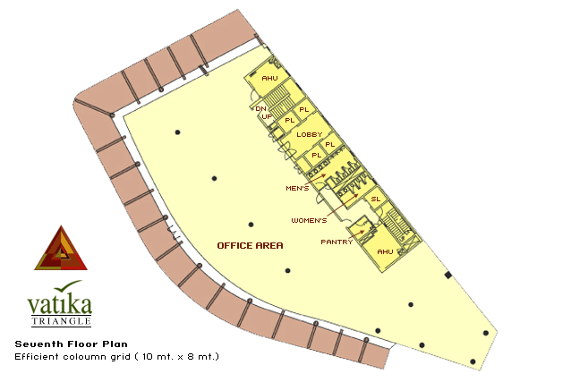 Vatika Triangle Floor Plan
