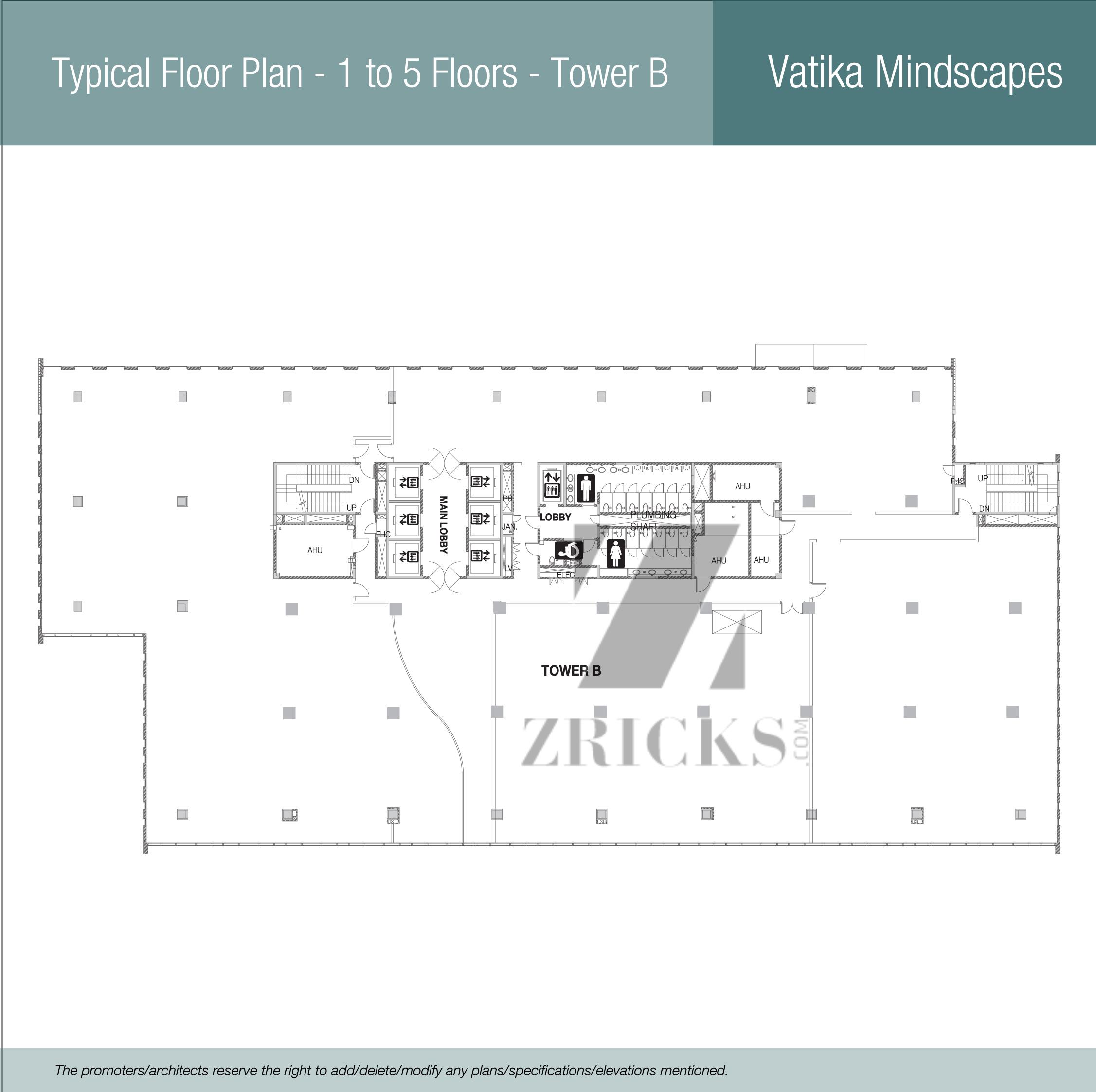 Vatika Mindscapes Floor Plan