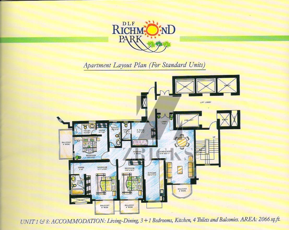 DLF Richmond Park Floor Plan