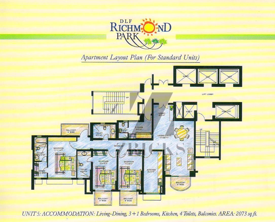 DLF Richmond Park Floor Plan