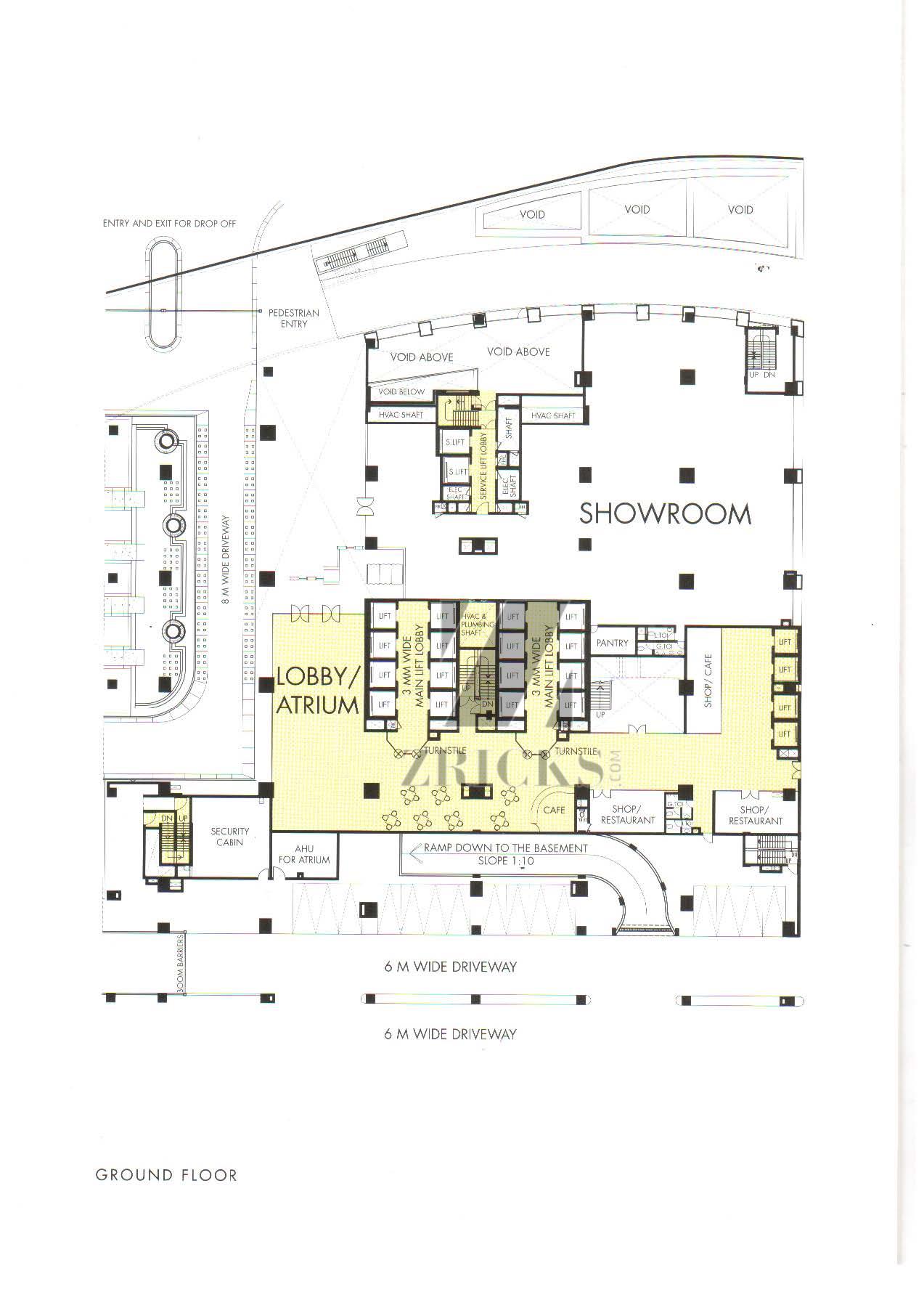 DLF Two Horizon Center Floor Plan