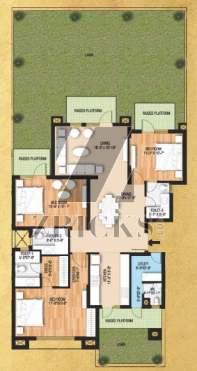 Raheja Vedaanta Floors Floor Plan