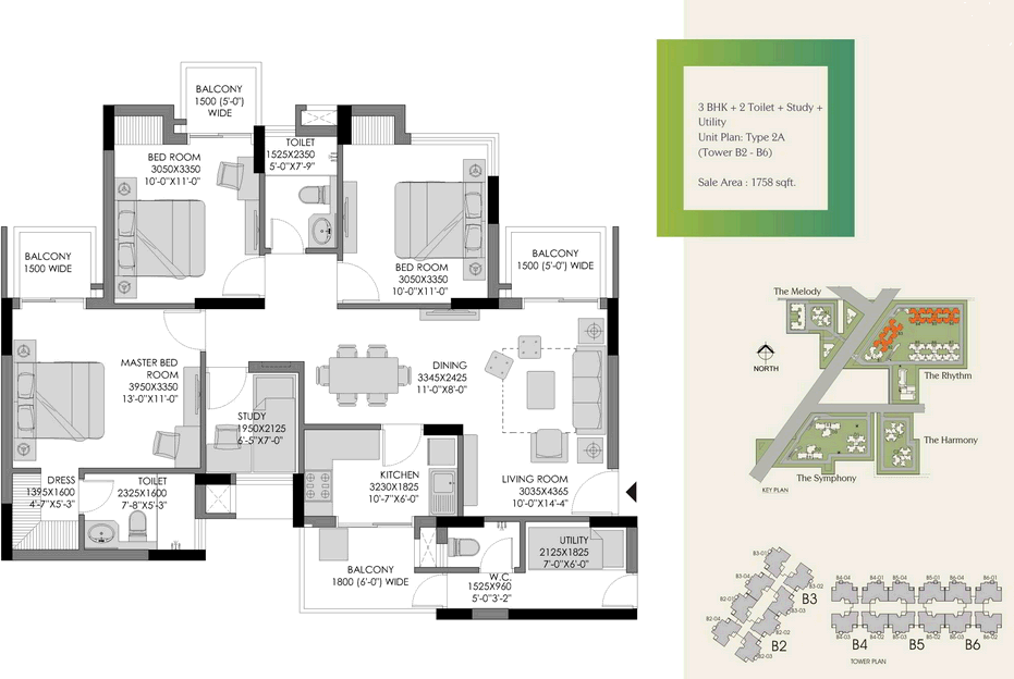 Experion The Heartsong Floor Plan