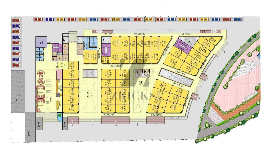 Ajnara Paramount Orbit Plaza Floor Plan