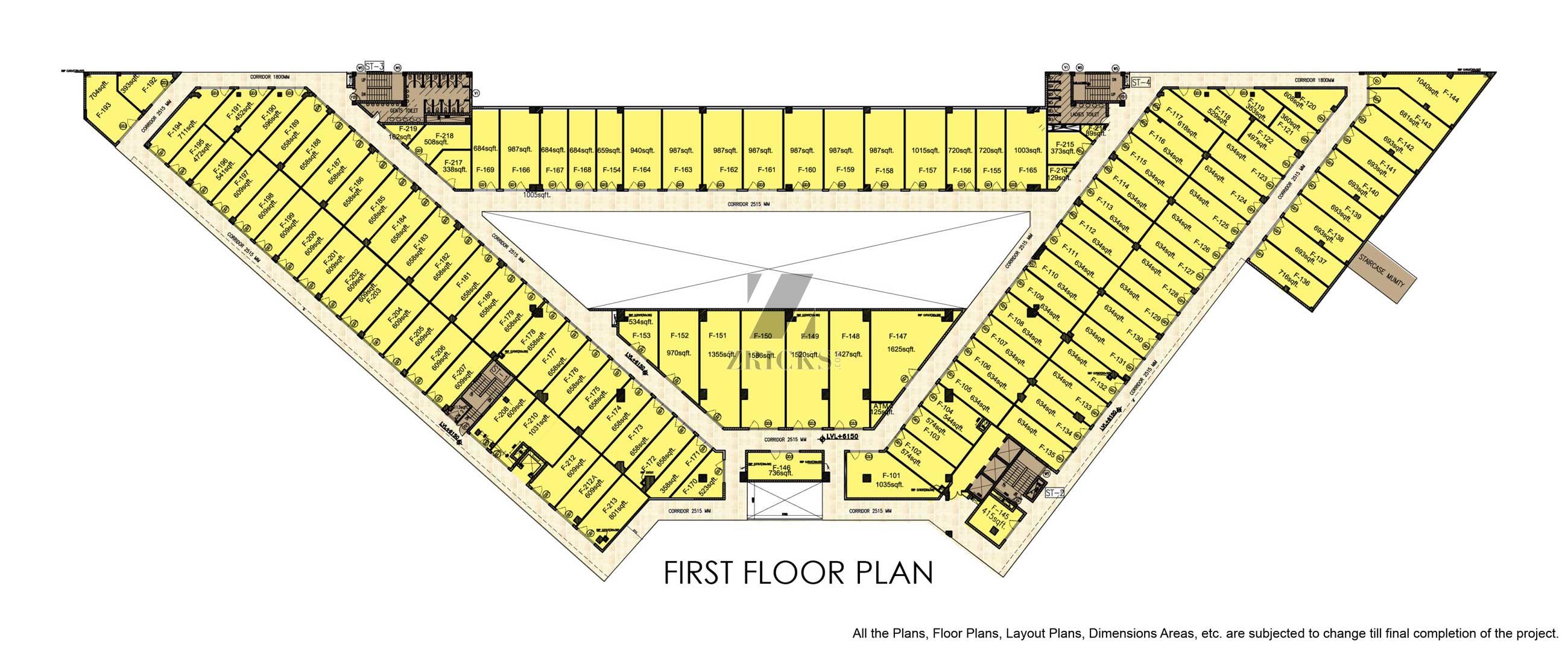 Spaze ABW Platinum Tower Floor Plan