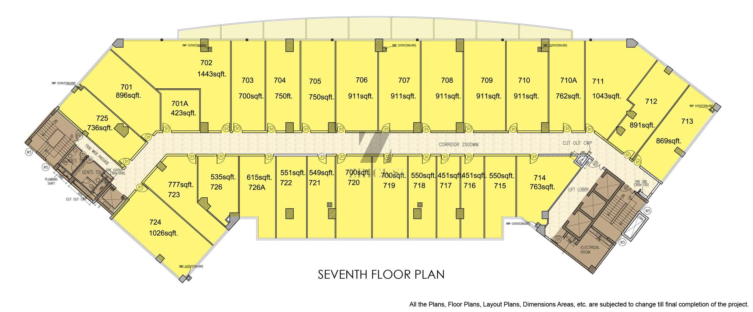 Spaze ABW Platinum Tower Floor Plan