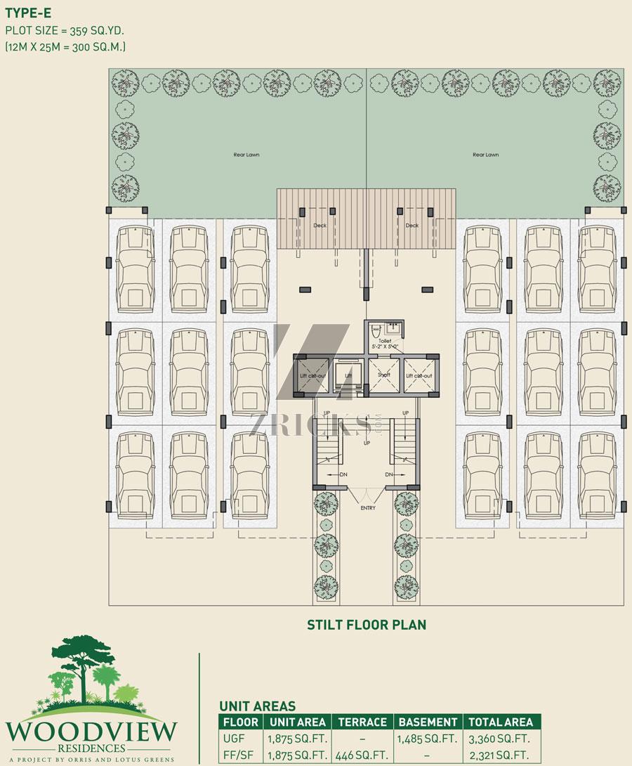 Orris Lotus Woodview Residences Floor Plan