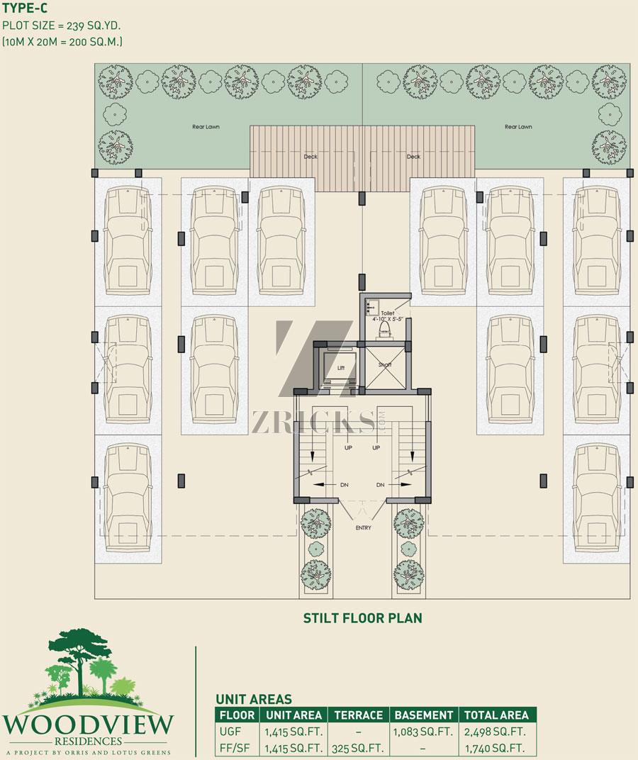 Orris Lotus Woodview Residences Floor Plan