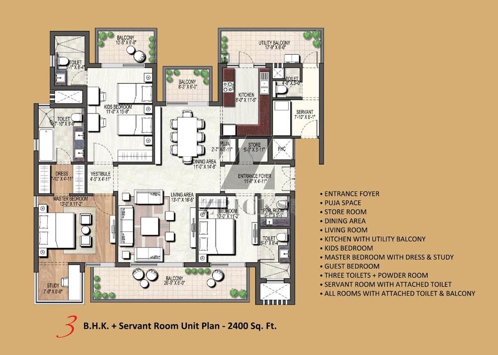 Assotech Blith Floor Plan