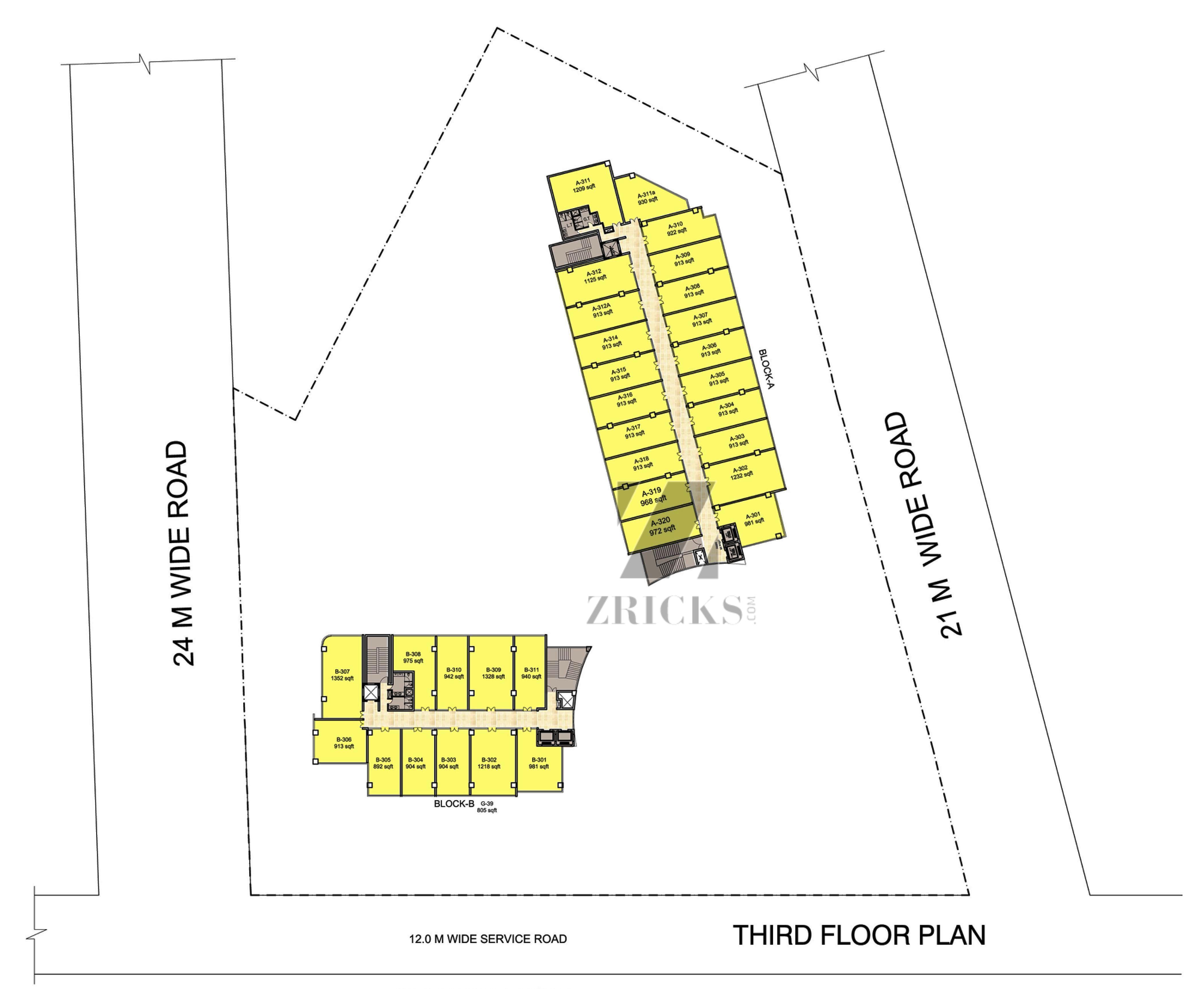 Spaze Buziness Park Floor Plan