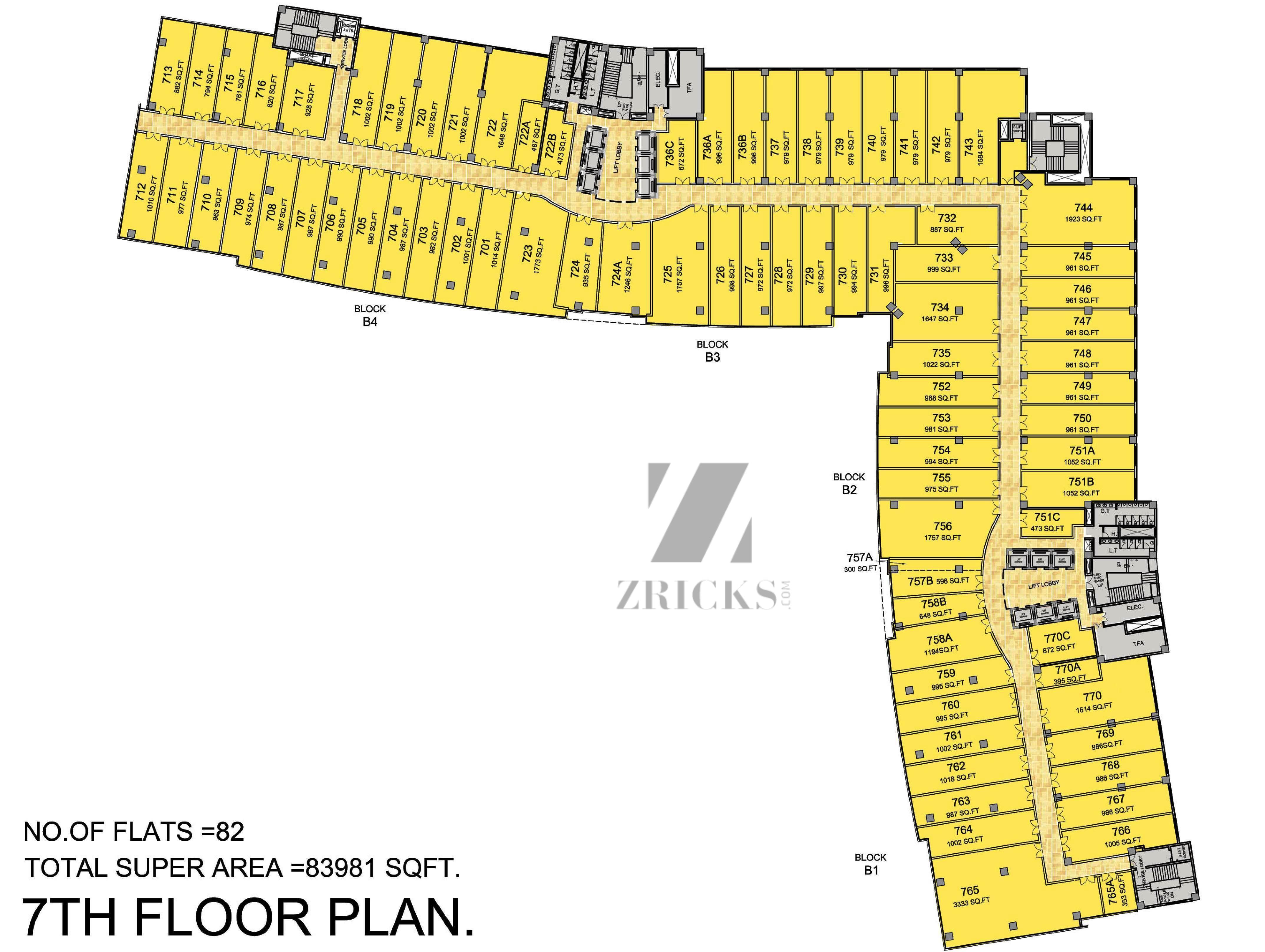 Spaze I Tech Park Floor Plan