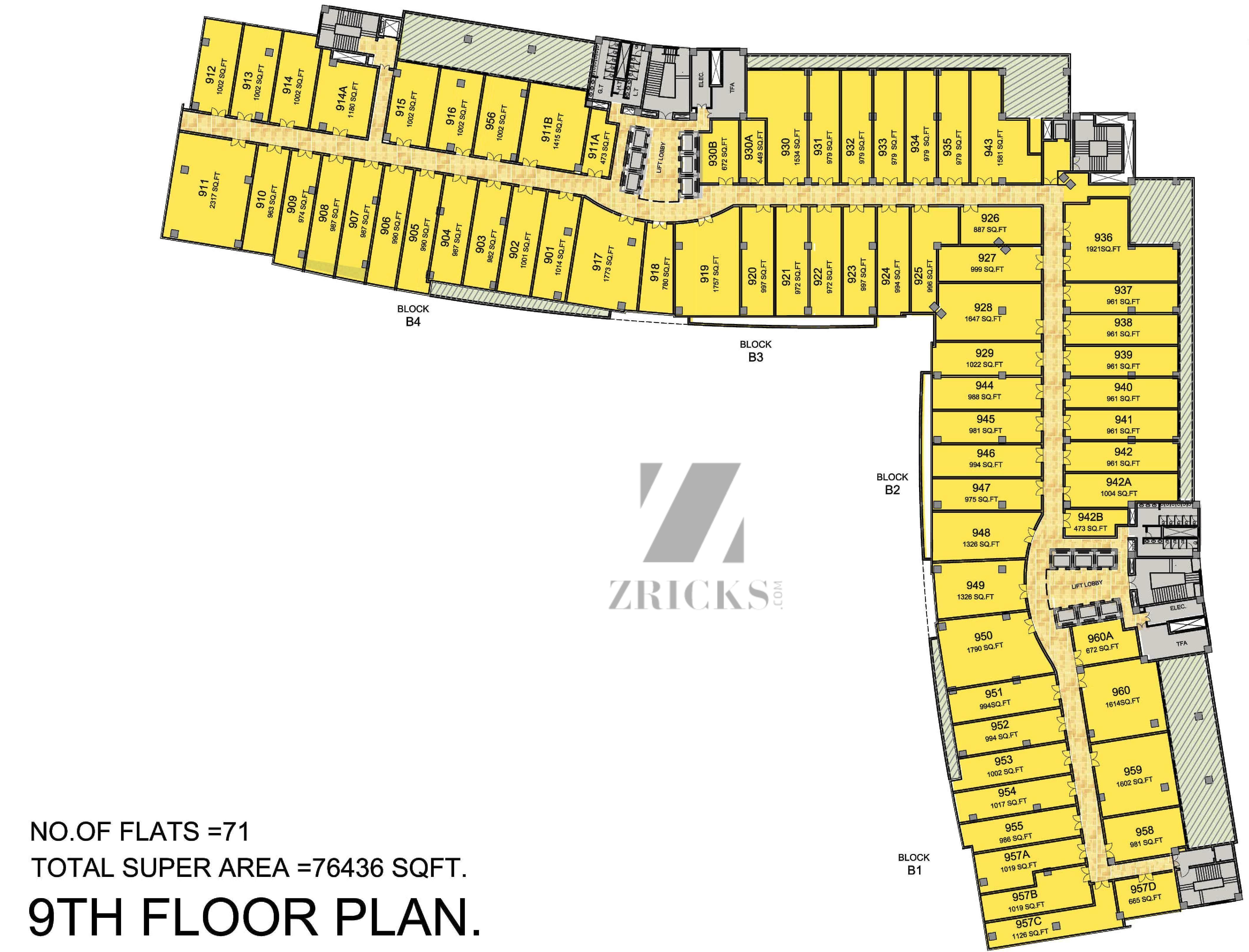 Spaze I Tech Park Floor Plan