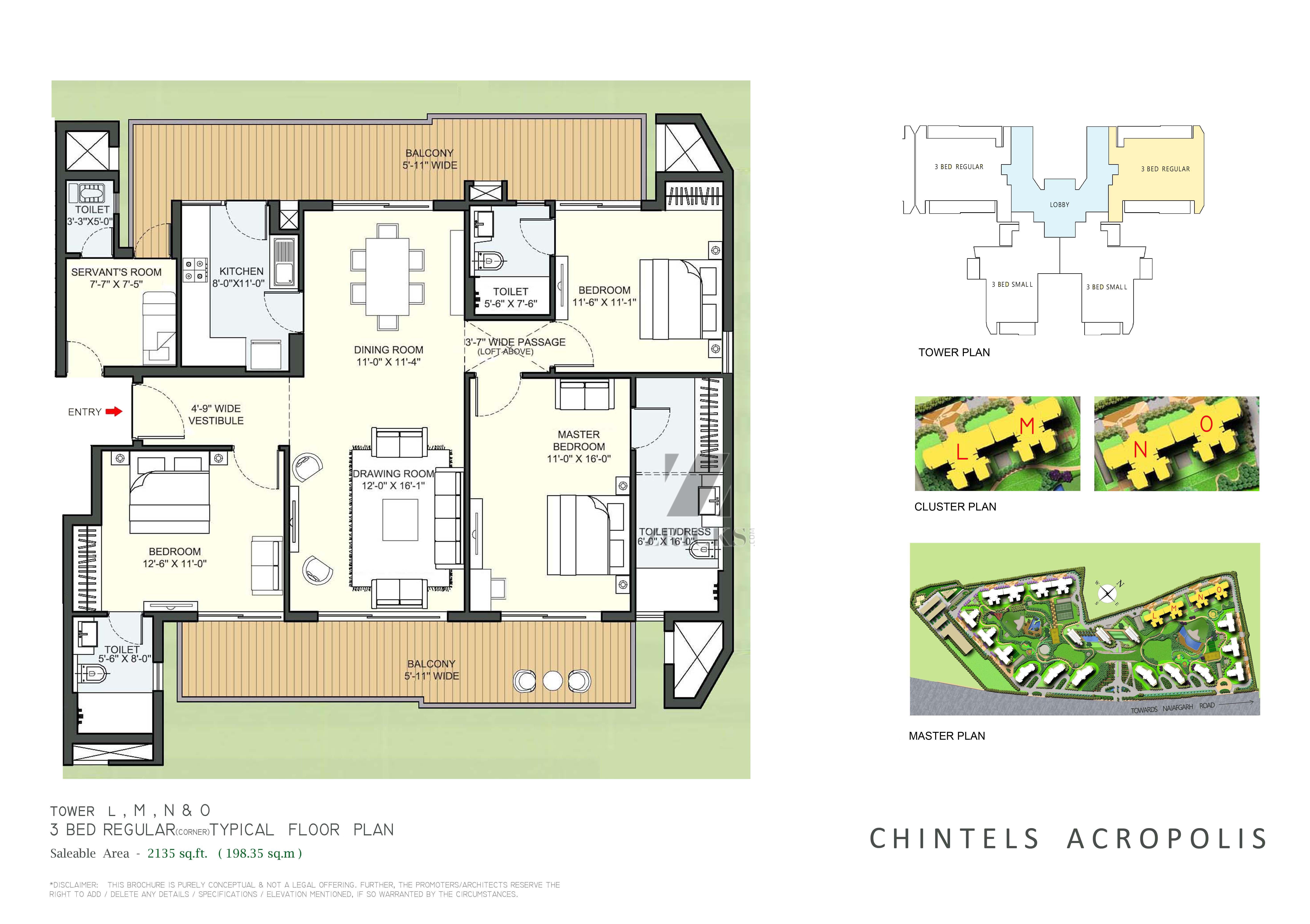 Chintels Acropolis Floor Plan