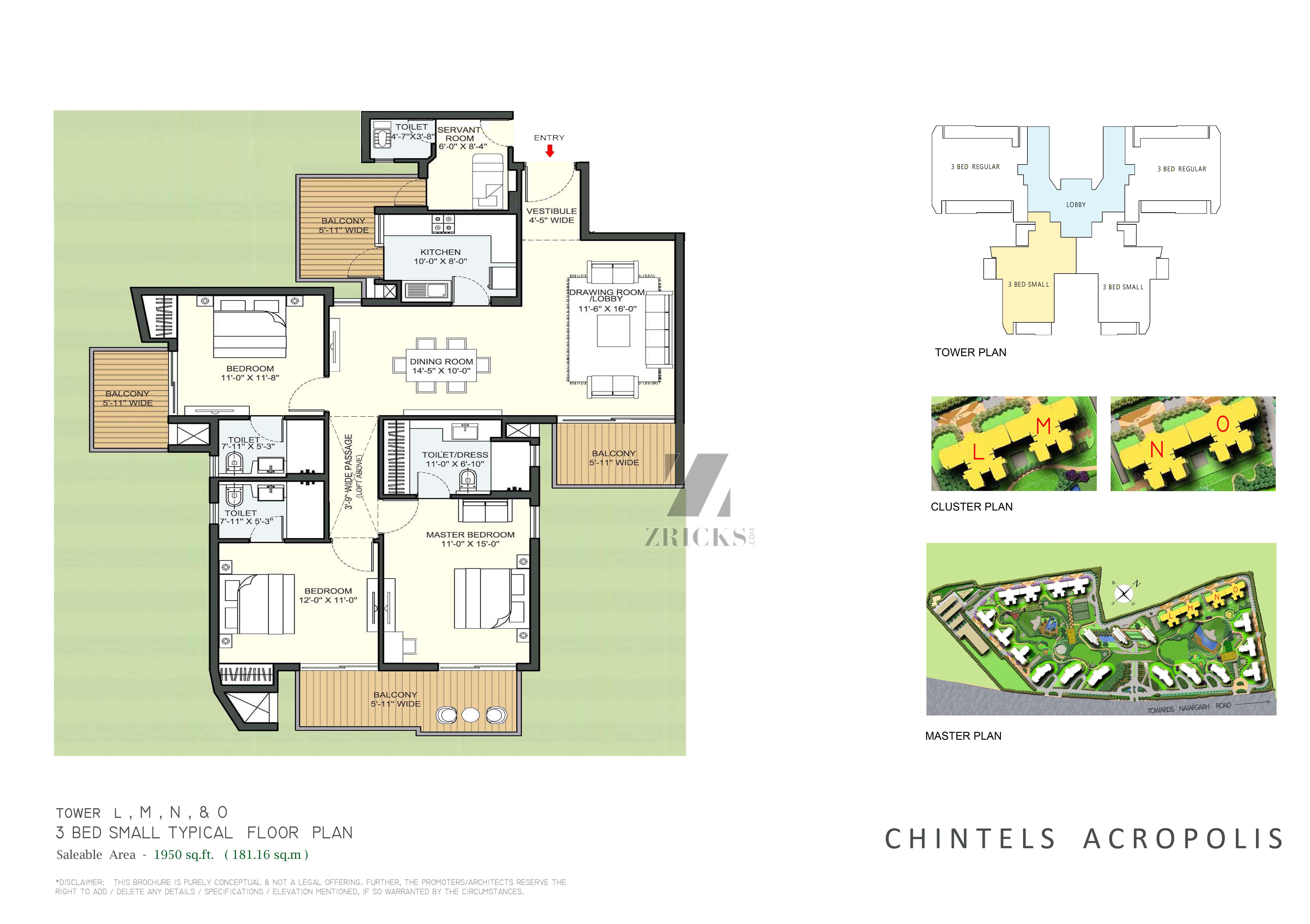 Chintels Acropolis Floor Plan