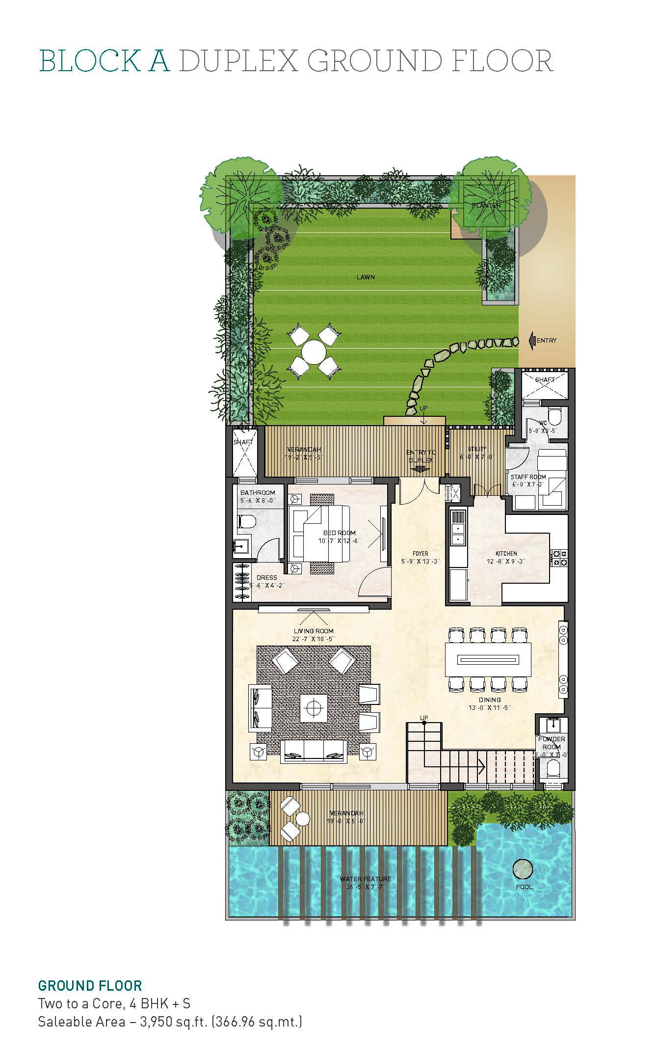 Puri Diplomatic Greens Phase 1 Floor Plan