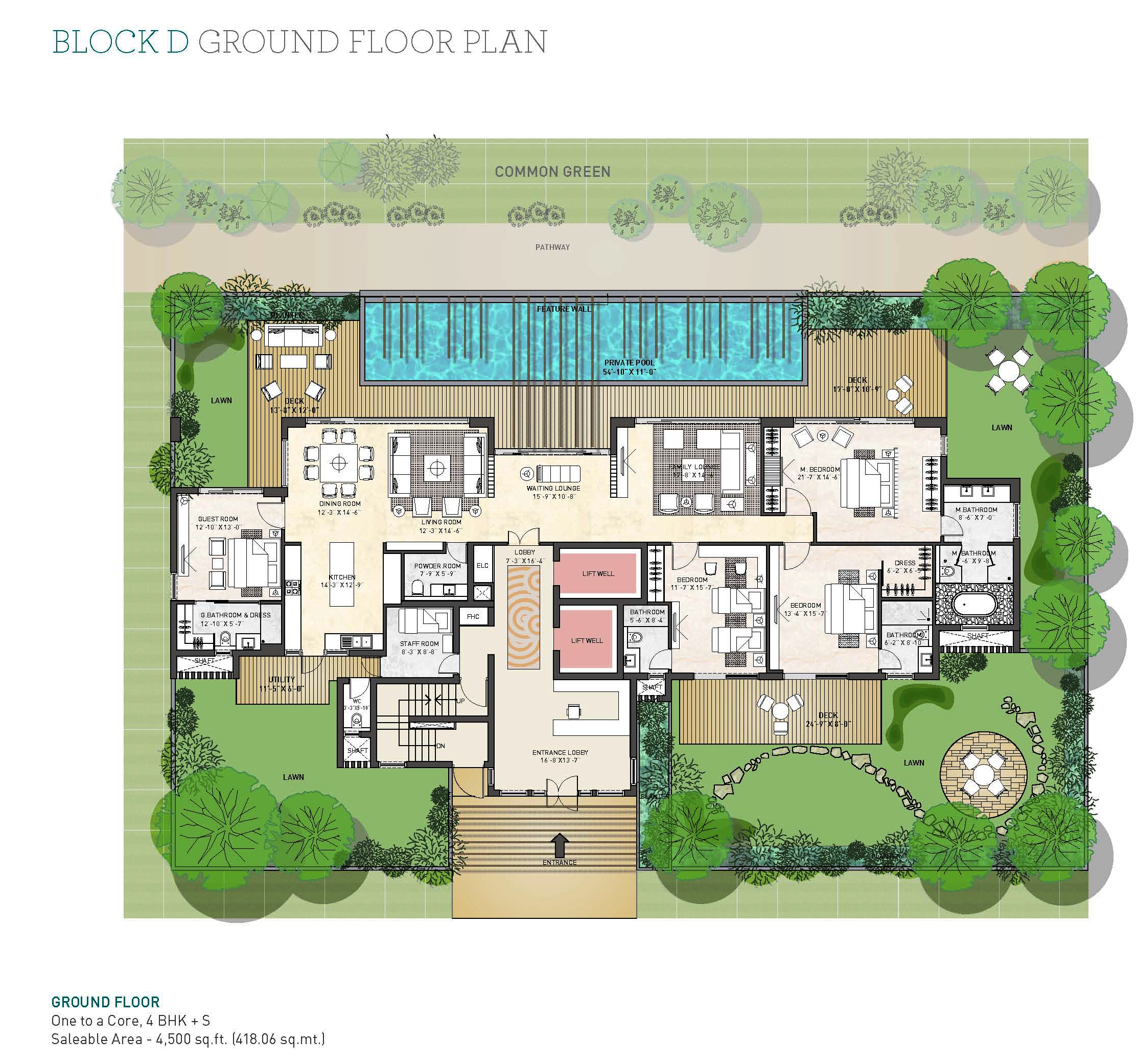 Puri Diplomatic Greens Phase 1 Floor Plan