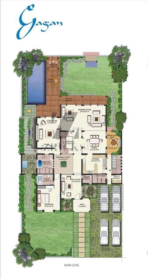 Vipul Tatvam Villas Floor Plan