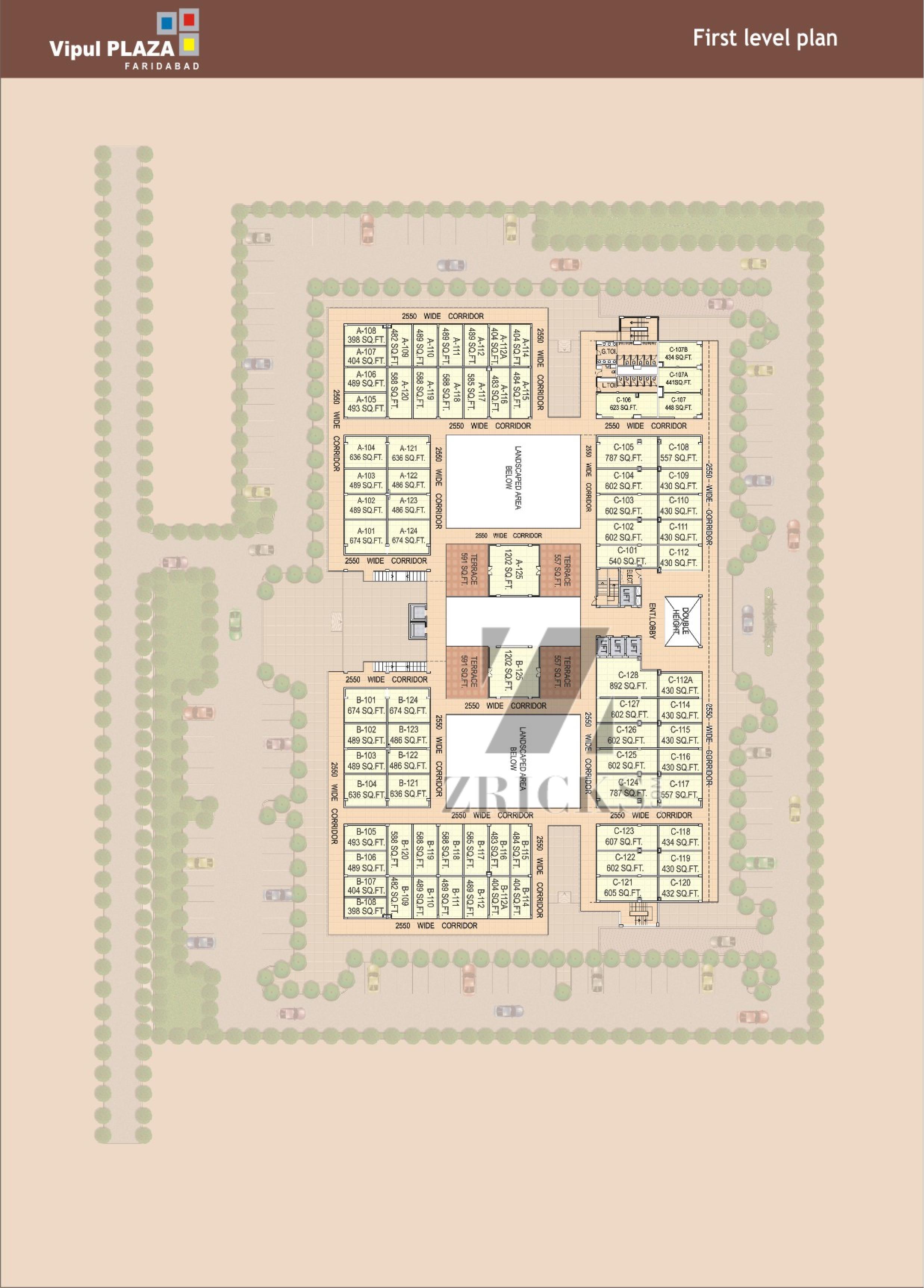 Vipul Plaza Floor Plan