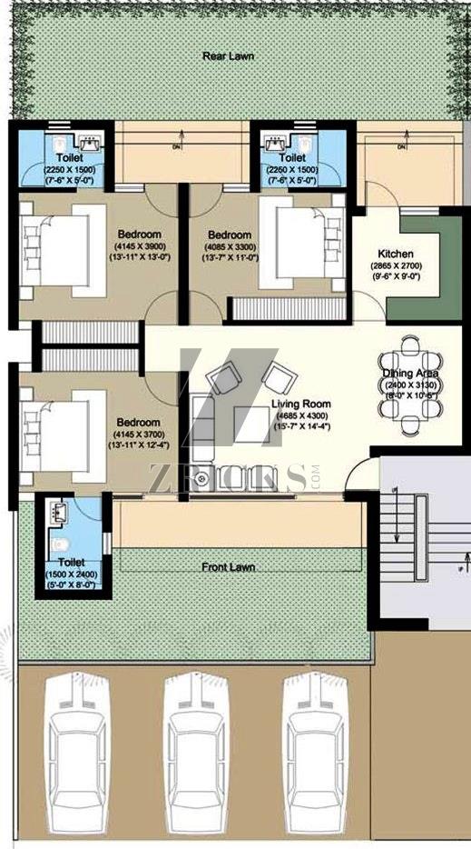 Puri VIP Floors Floor Plan