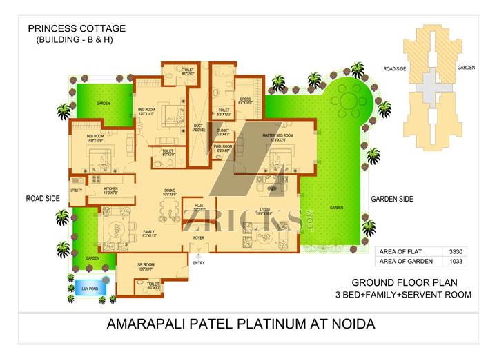 Amrapali Platinum Floor Plan