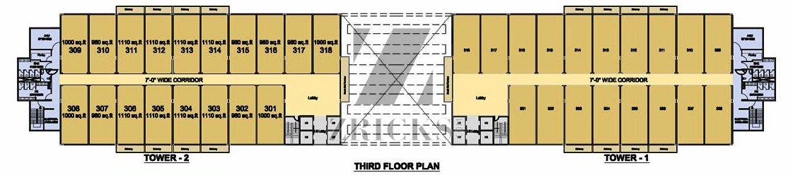 Assotech Business Cresterra Floor Plan