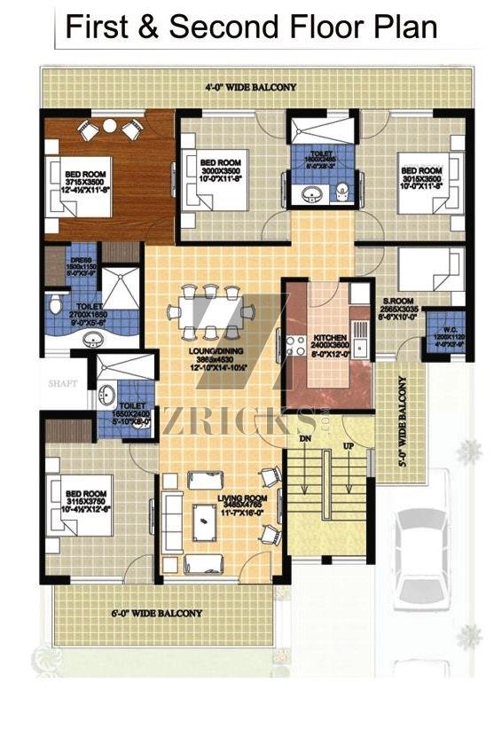 Parsvnath City Elite Floors Floor Plan