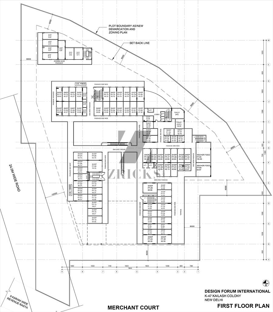 Silverglades Merchant Plaza Floor Plan
