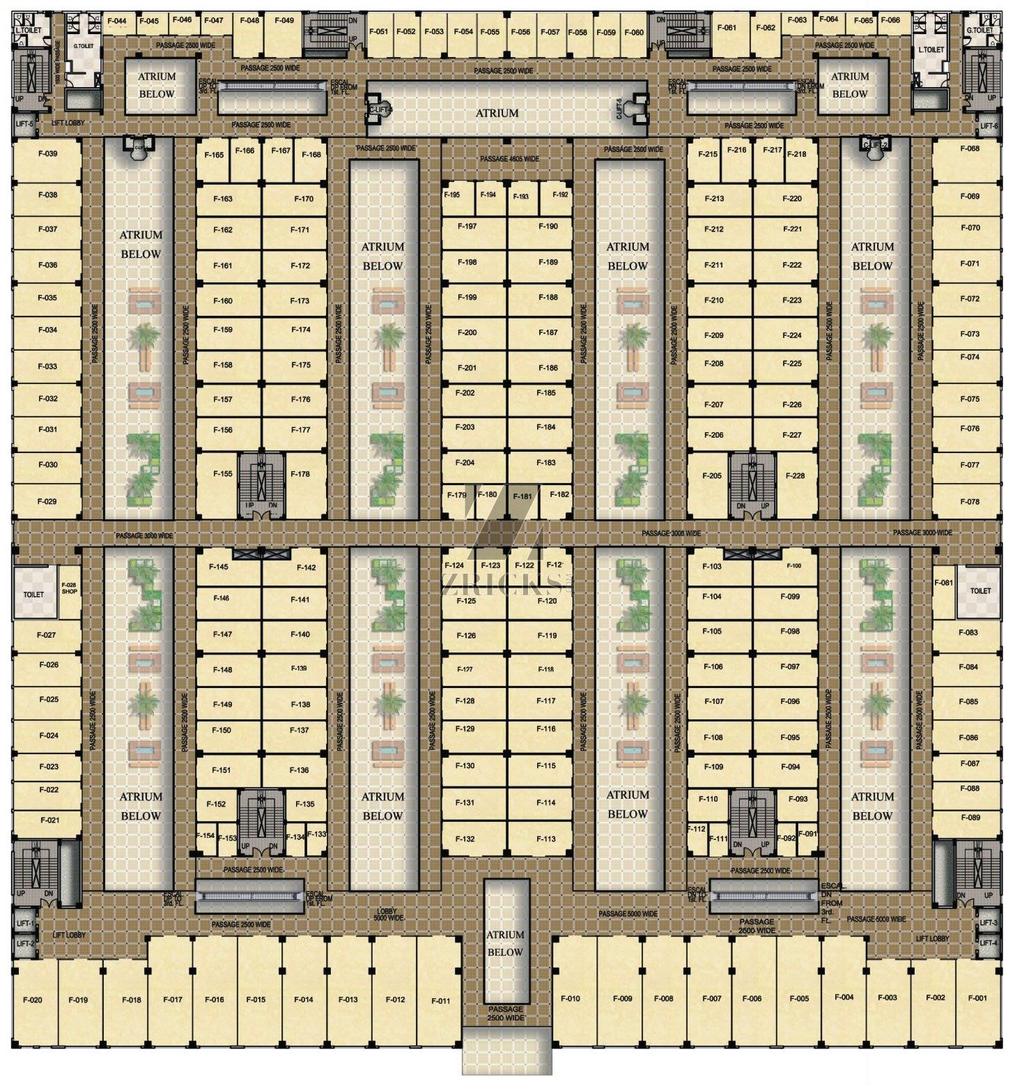 Parsvnath City Centre Floor Plan