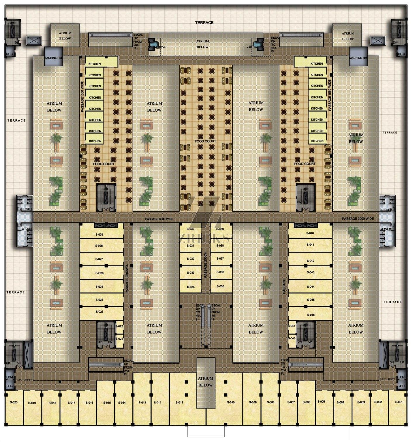 Parsvnath City Centre Floor Plan