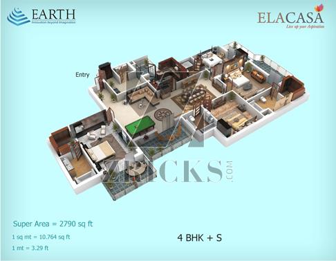 Earth Elacasa Floor Plan