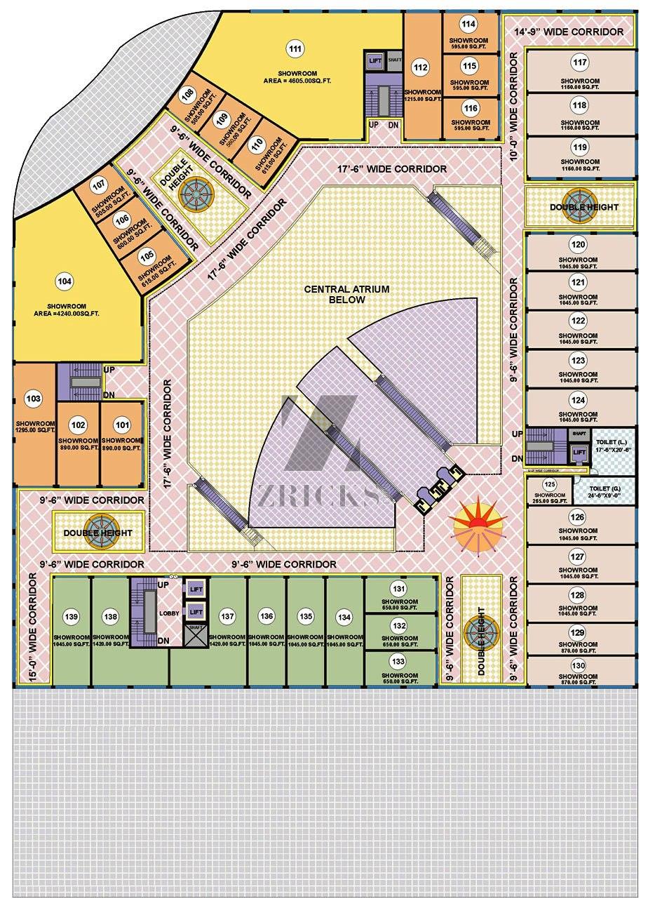 Parsvnath Mall Floor Plan