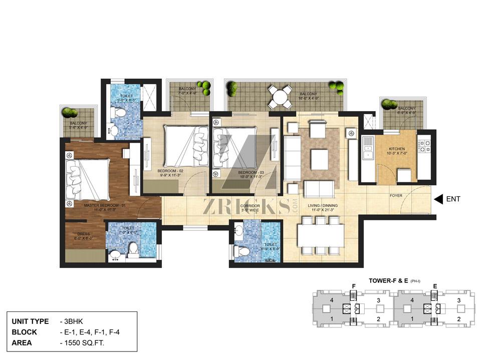 Indiabulls Centrum Park Floor Plan