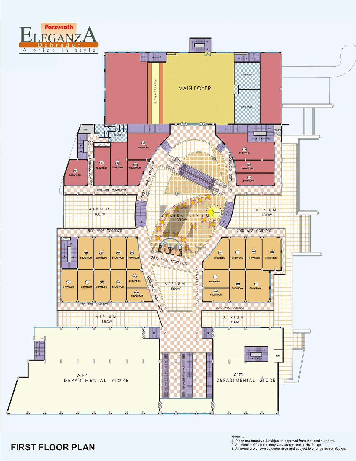 Parsvnath City Plots Floor Plan