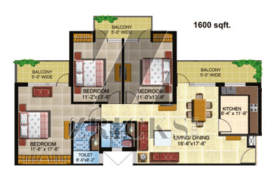 Omaxe Panorama City Homes Floor Plan